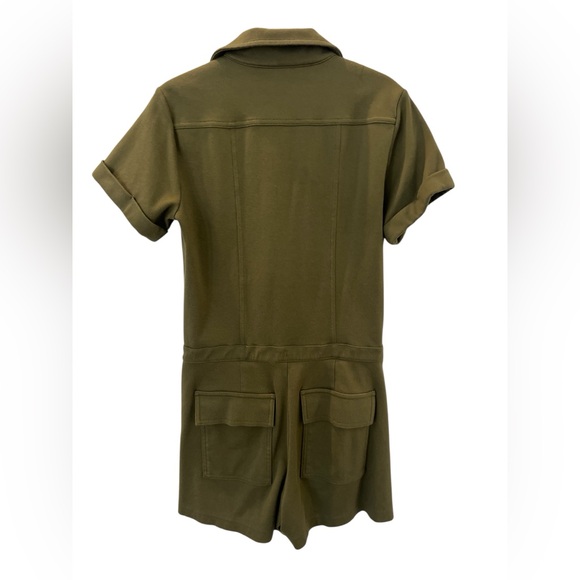 🫒 EUC CABI “Squad” Olive Green Romper | Women’s XS - Picture 8 of 11